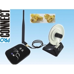 ANTENA AKTYWNA POKOJOWA RADAR 6+10dBi 1600mW MOCNA